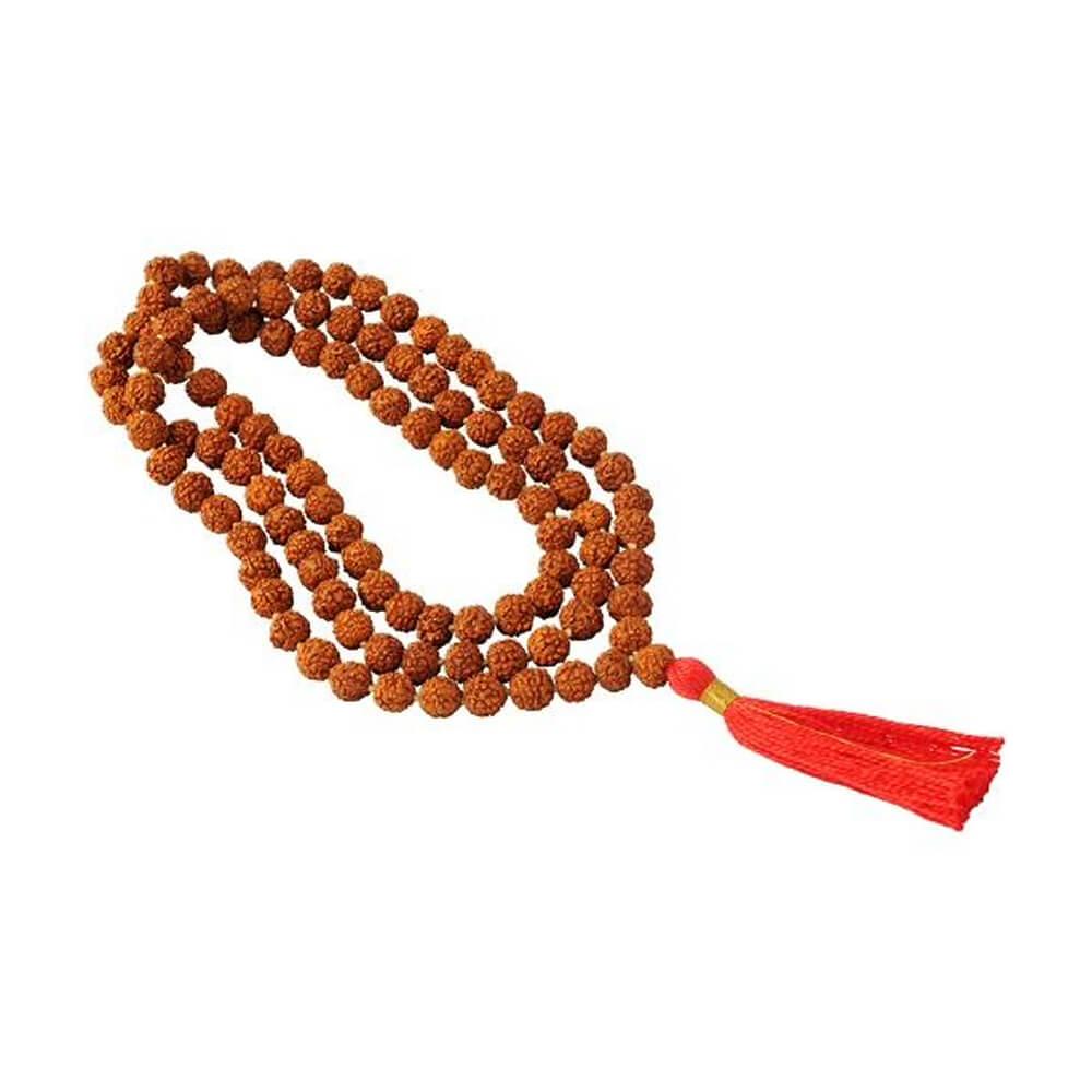 5 Mukhi Rudraksha Java 108 Beads Mala