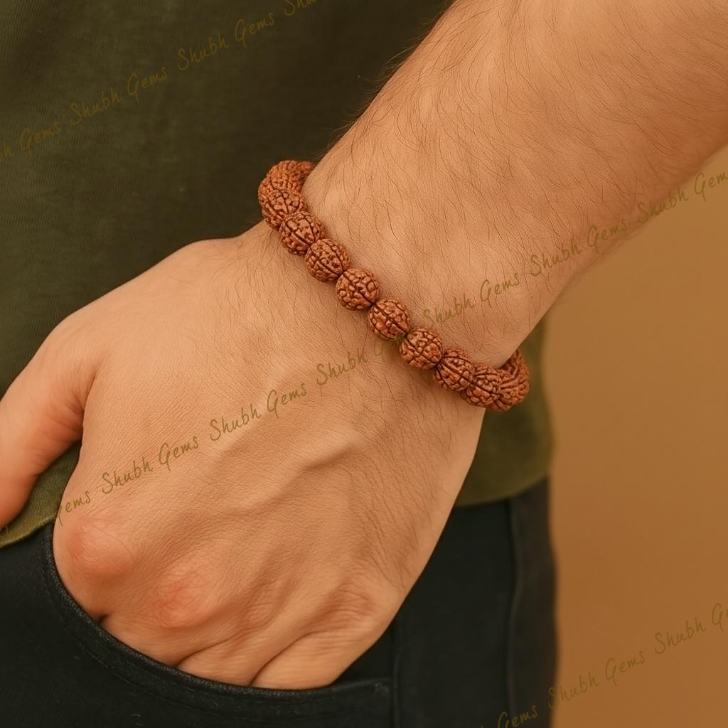 8 Mukhi Rudraksha Bracelet