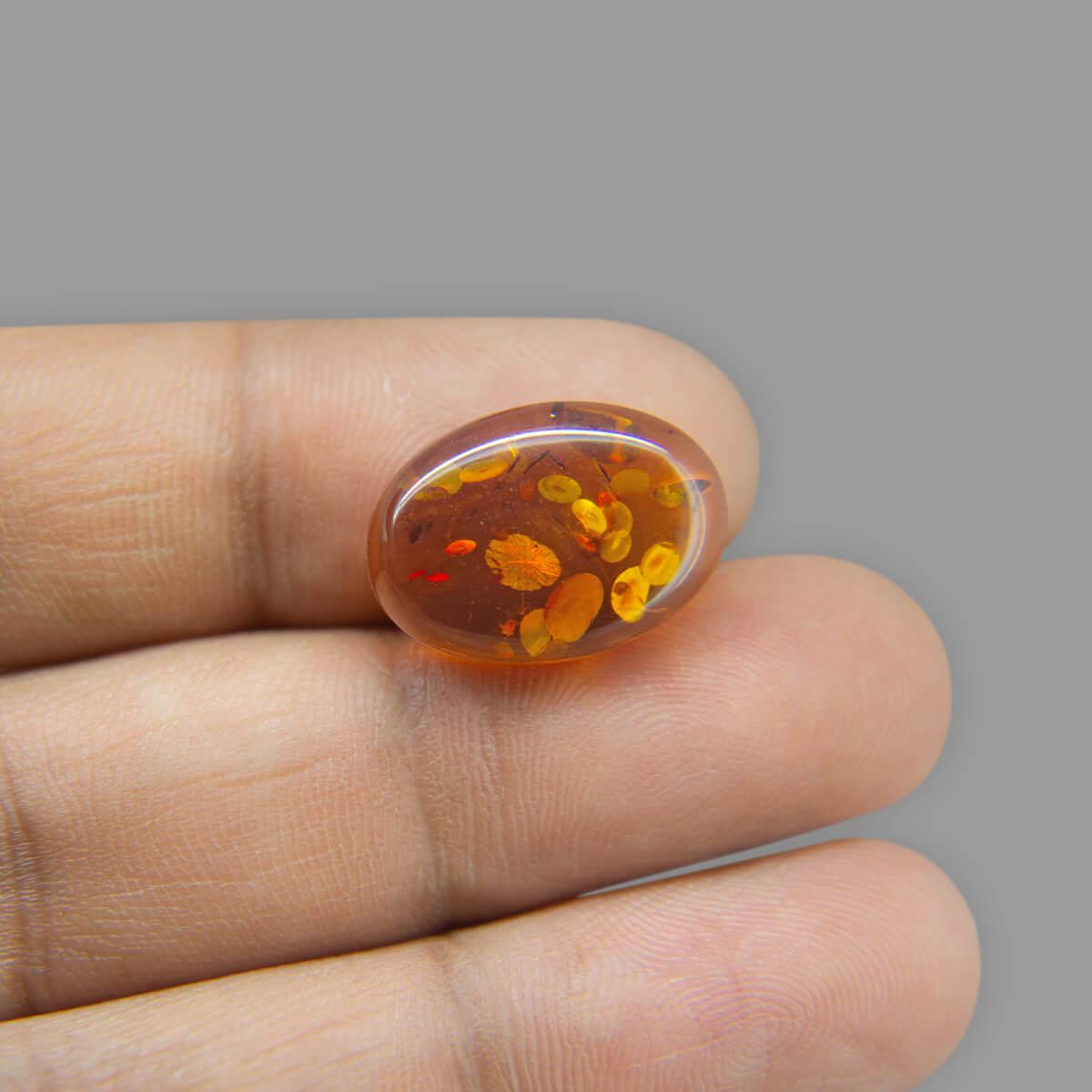Amber Gemstone - 4.49 Carat
