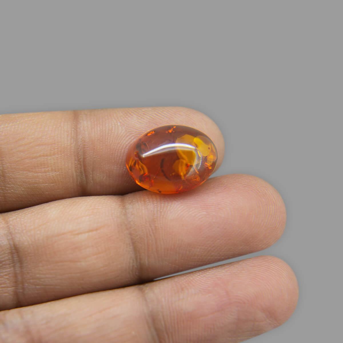 Amber Gemstone - 3.87 Carat