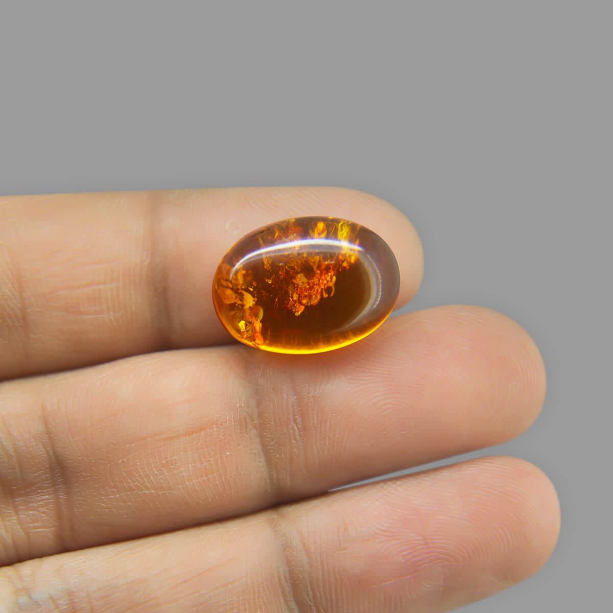 Amber Gemstone - 6.15 Carat