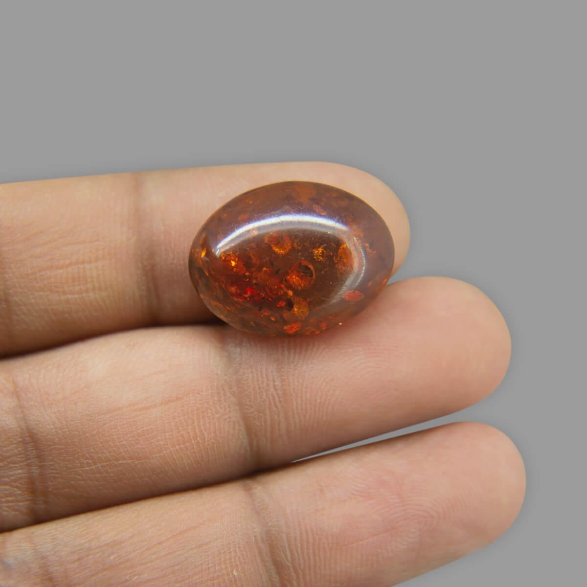Amber Gemstone - 6.36 Carat