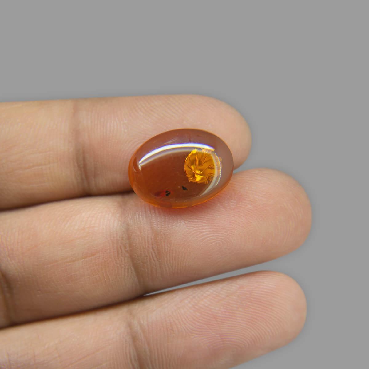 Amber Gemstone - 3.55 Carat