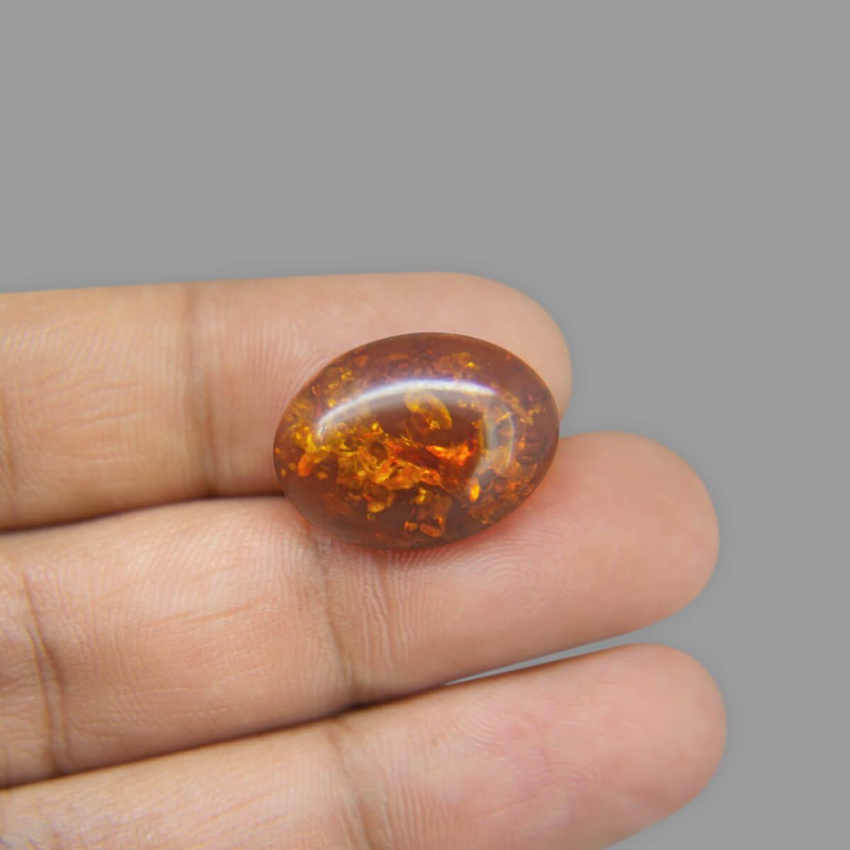 Amber Gemstone - 5.89 Carat