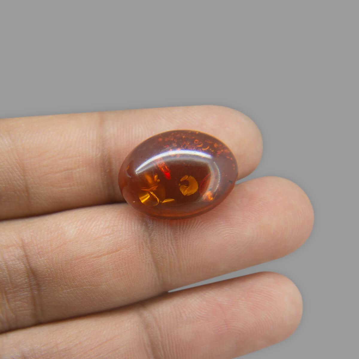 Amber Gemstone - 6.36 Carat