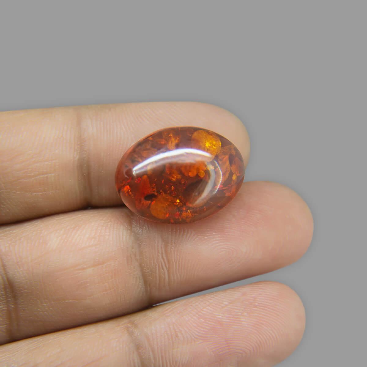 Amber Gemstone - 6.77 Carat