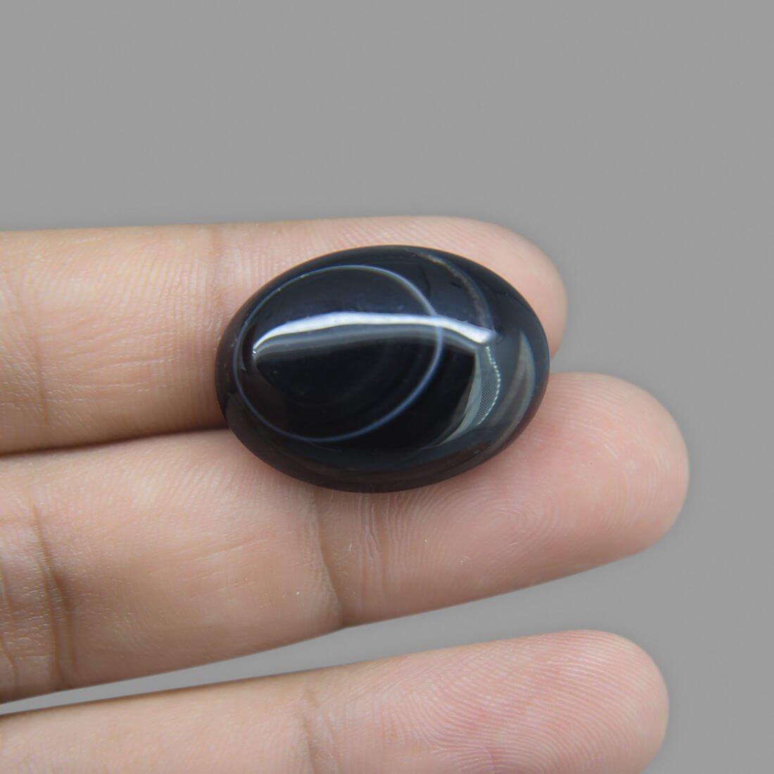 Sulemani Black Hakik- 30.11 Carat