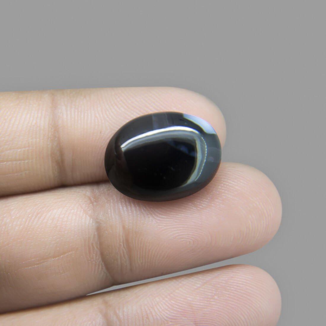 Sulemani Black Hakik- 11.64 Carat