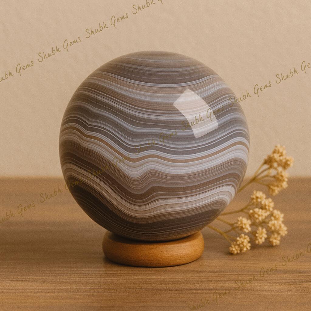 Agate Crystal Healing Sphere