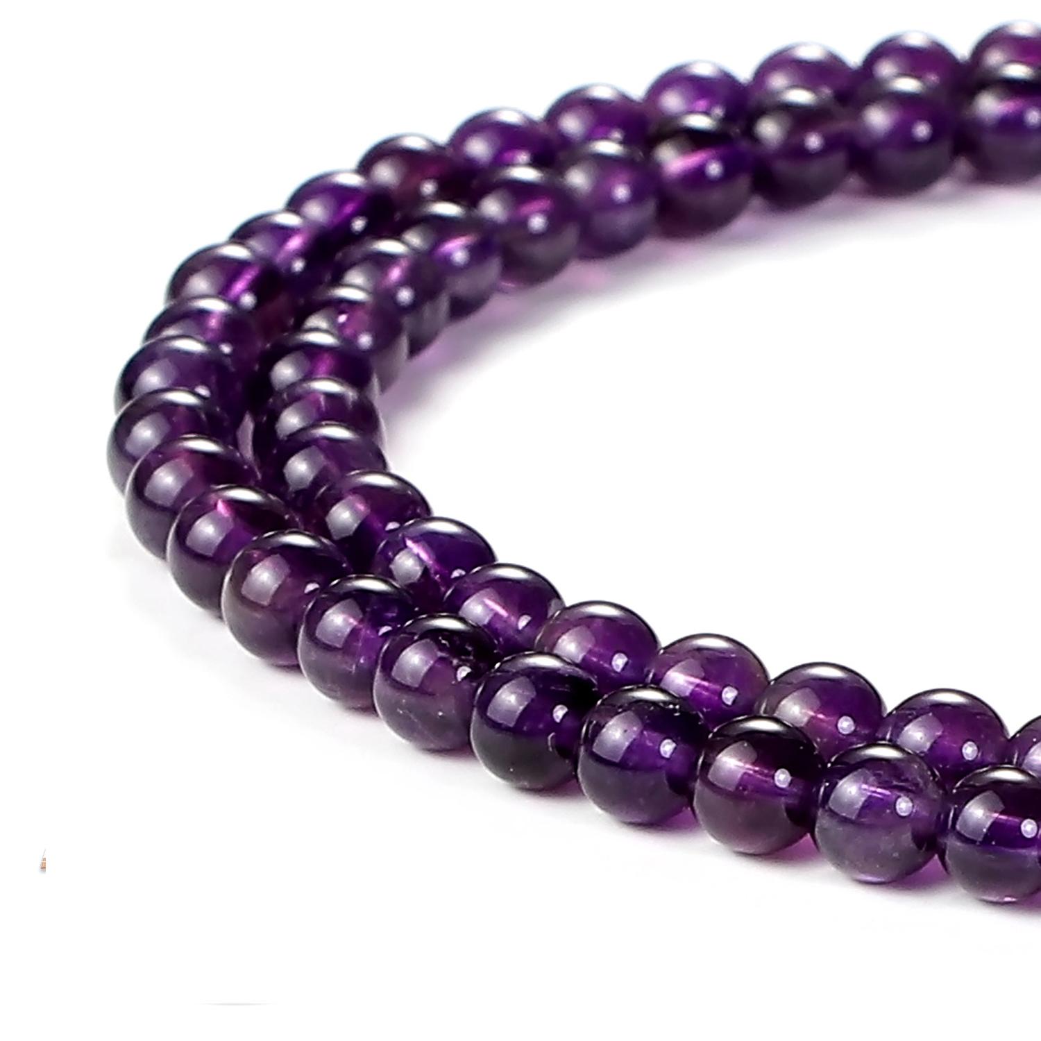 Amethyst Beads Strand