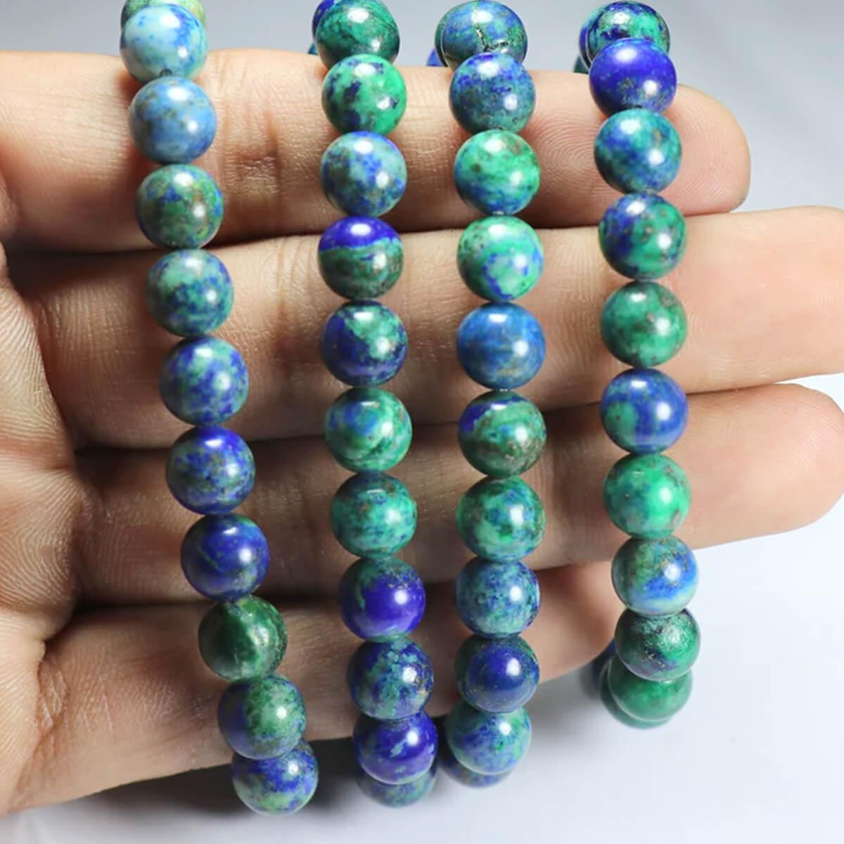 Azurite Beads Bracelet