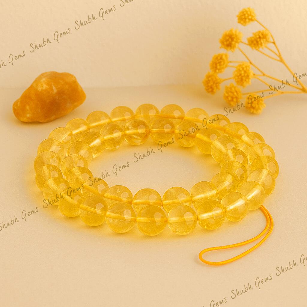 Citrine Beads Beads Strand