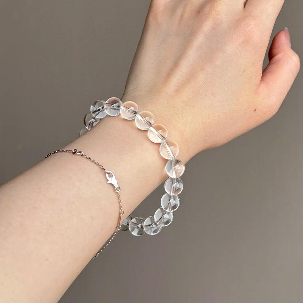 Clear Quartz Crystal Bracelet