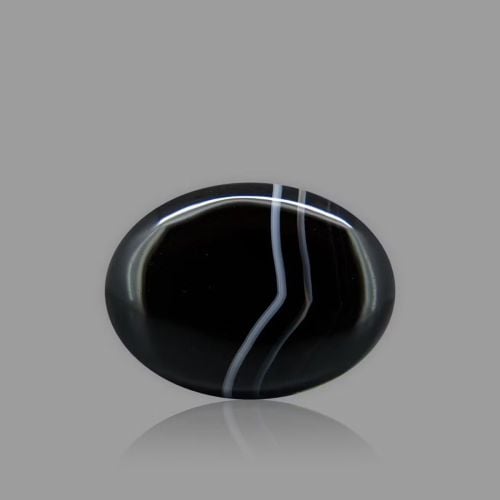 Sulemani Black Hakik- 55.56 Carat