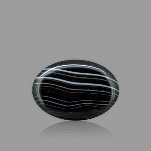 Sulemani Black Hakik- 34.09 Carat