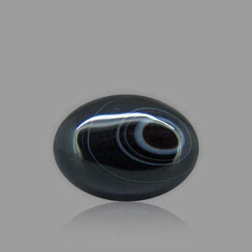 Sulemani Black Hakik- 28.55 Carat
