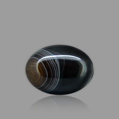 Sulemani Black Hakik- 29.83 Carat