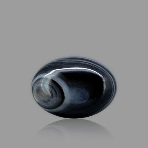 Sulemani Black Hakik- 28.66 Carat