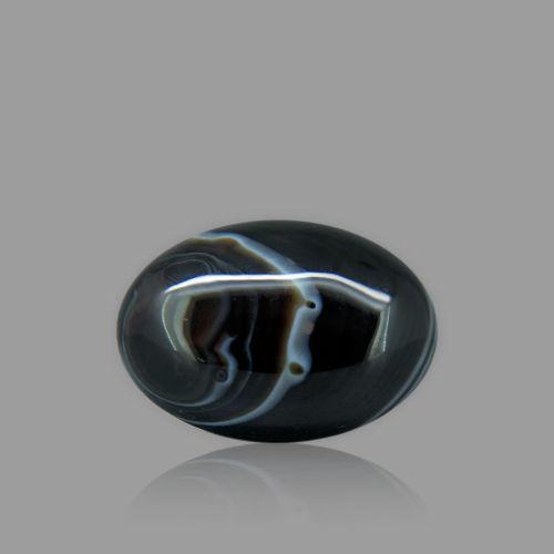 Sulemani Black Hakik- 30.28 Carat
