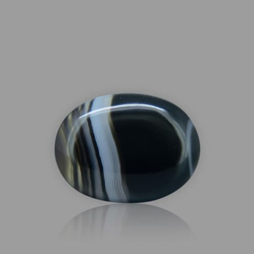 Sulemani Black Hakik- 13.66 Carat