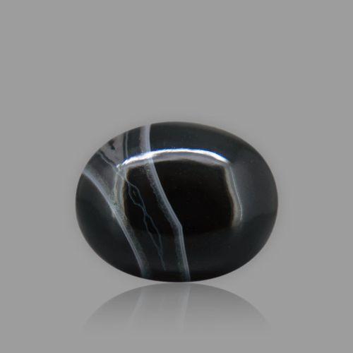 Sulemani Black Hakik- 17.56 Carat