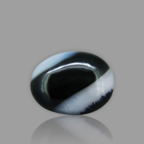 Natural Sulemani Black Hakik- 19.50 Carat
