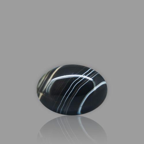 Natural Sulemani Black Hakik- 12.18 Carat