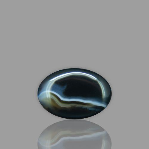 Natural Sulemani Black Hakik- 26.56 Carat