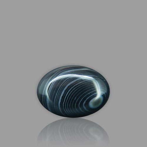 Sulemani Black Hakik- 26.70 Carat