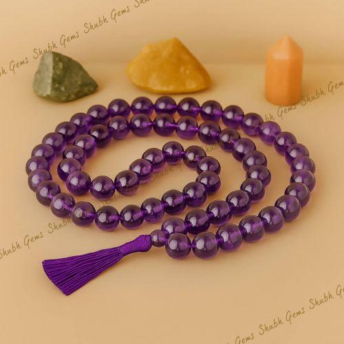 Amethyst Beads Mala