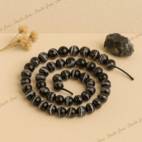 Shubh Gems Sulemani Hakik (Agate) Beads Strand