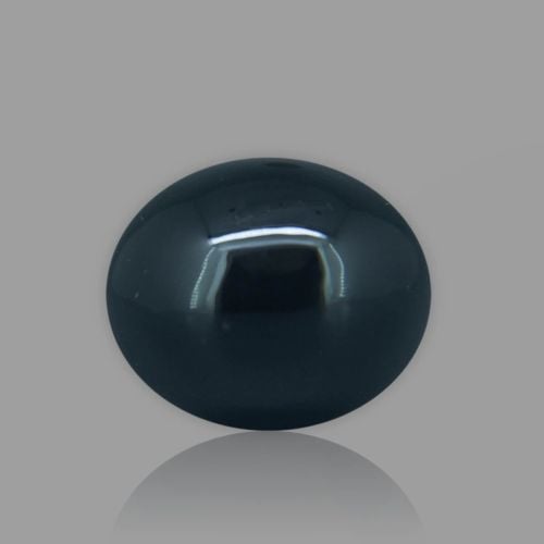 Natural Black Onyx (Hakik) - 6.57 Carat
