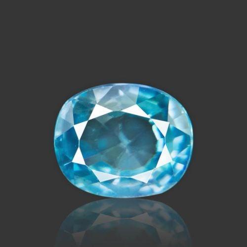 Blue Zircon - 7.47 Carat
