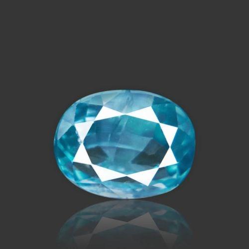 Blue Zircon - 5.55 Carat