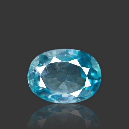 Blue Zircon - 4.00 Carat