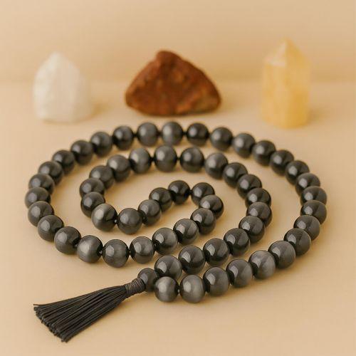 Cat's Eye Beads Mala 