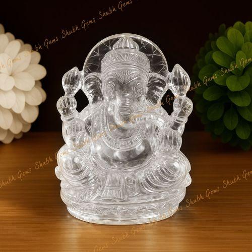 Clear Quartz Ganesha