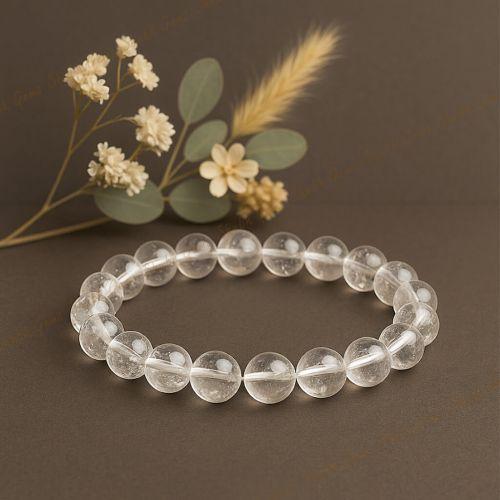 Clear Quartz Crystal Bracelet