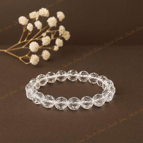 Clear Quartz Crystal Bracelet
