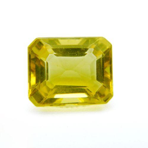 Shubh Gems Natural Citrine - 5.63 Carat