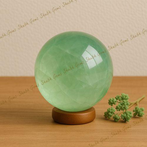 Shubh Gems Fluorite Crystal Sphere