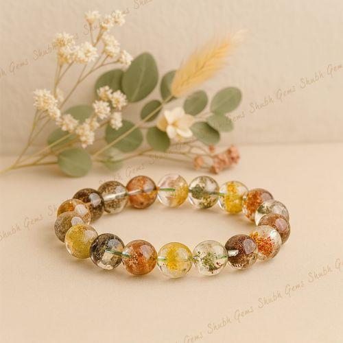 Garden Quartz (Moss Agate) Bracelet