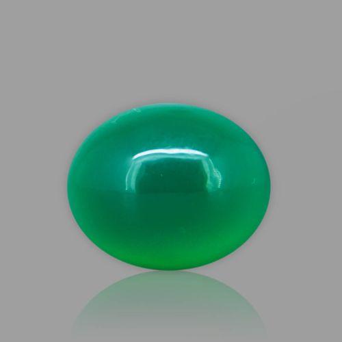 Natural Green Onyx (Hakik) - 7.12 Carat
