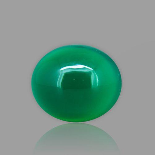 Natural Green Onyx (Hakik) - 8.25 Carat