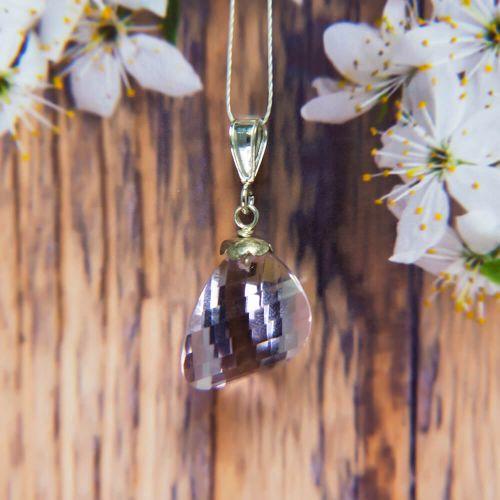 Amethyst Silver Pendant