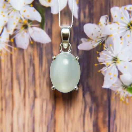Moonstone Silver Pendant
