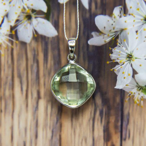 Mint Quartz Pendant