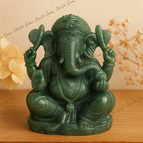 Green Aventurine Ganesha