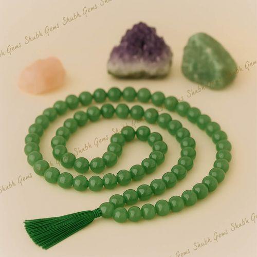 Green Aventurine Tasbih Beads Mala
