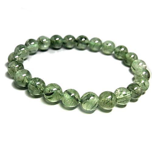 Green Rutilated Quartz Bracelet